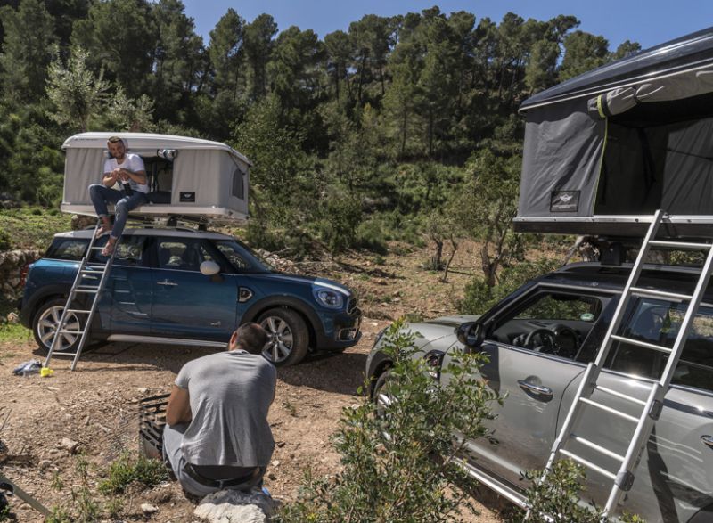 Mini Countryman Rooftop Tent