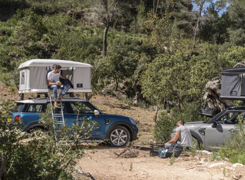 Mini Countryman Rooftop Tent