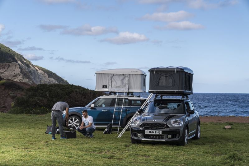 Mini Countryman Rooftop Tent