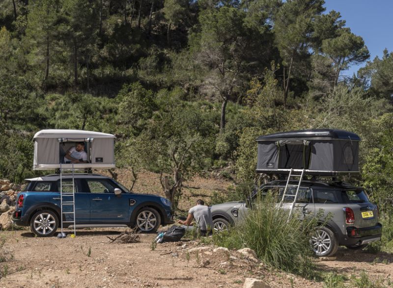 Mini Countryman Rooftop Tent