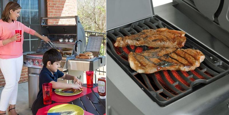 Outdoor BBQ grill