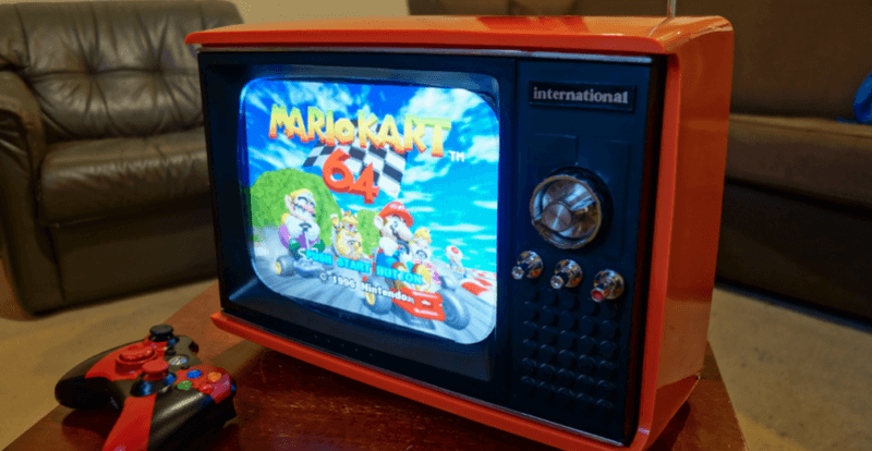 Raspberry Pi-powered retro gaming system