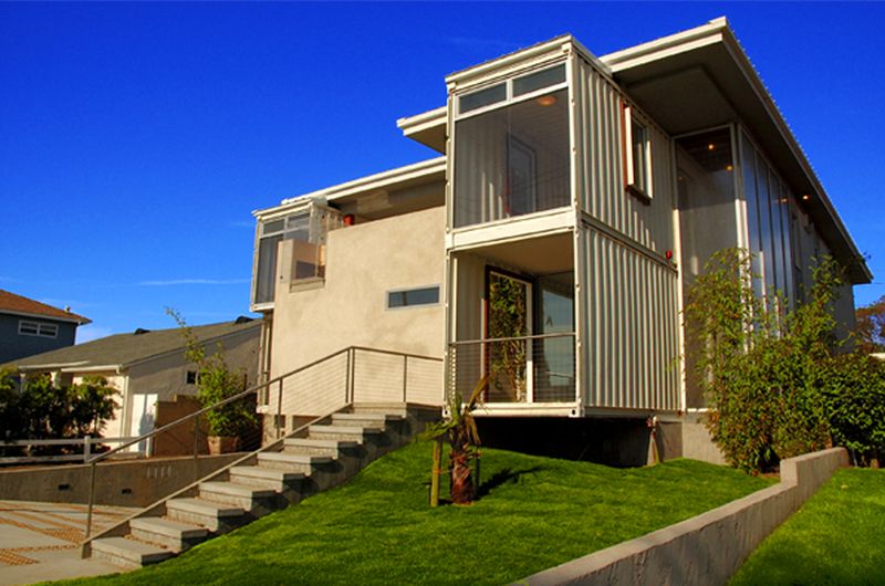 Redondo Beach Shipping Container House