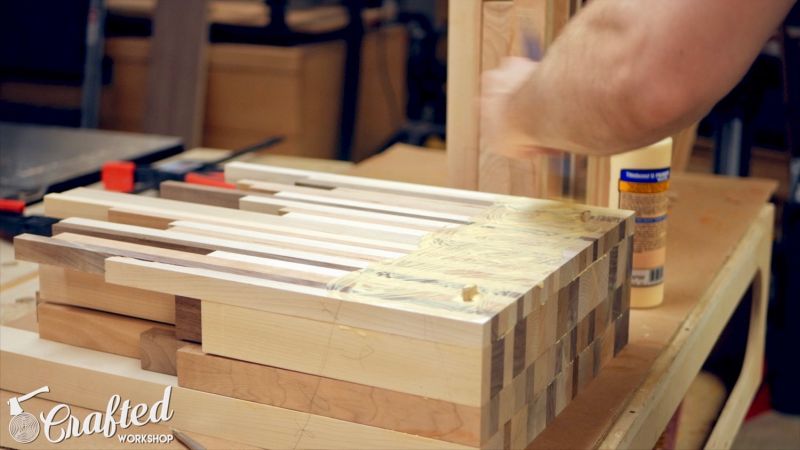 Scrap Wood End Table