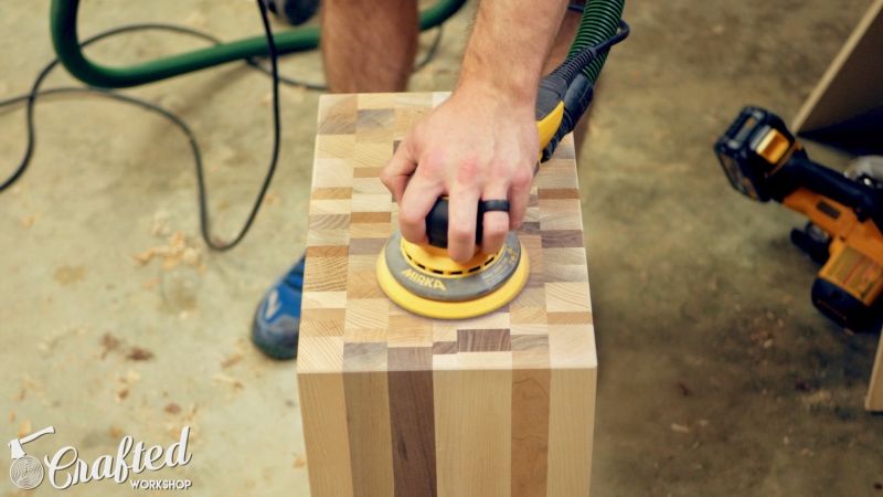 Scrap Wood End Table