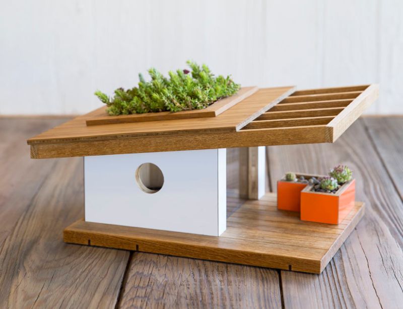 Sunset Modern Bird House