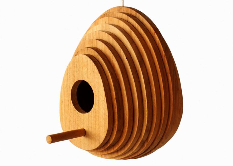 Tree Ring Birdhouse by Jarrod Lim