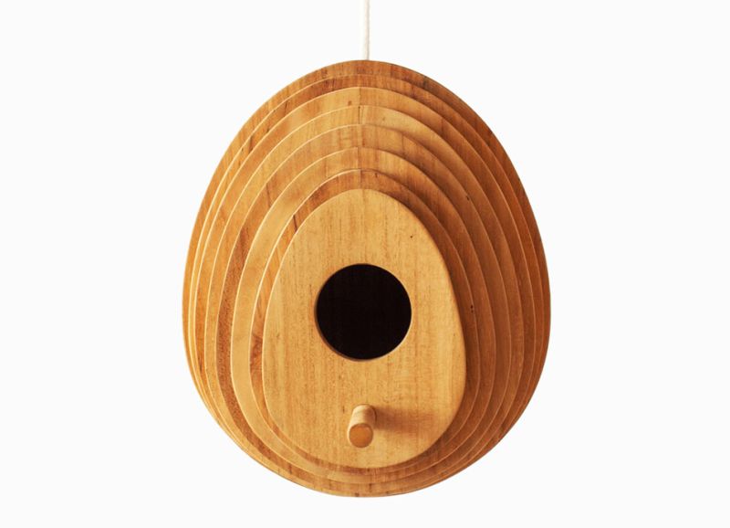 Tree Ring Birdhouse by Jarrod Lim