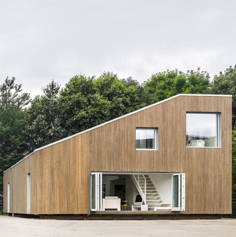 WFH shipping container house in Wuxi, China