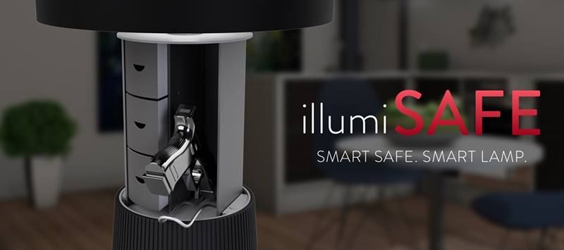 ILLUMISAFE Lights Wireless Gun Safe Digital Hygrometer and Thermometer Temp and Humidity Monitoring in Gun Safes and Cabinets - Monitor Humidity Level