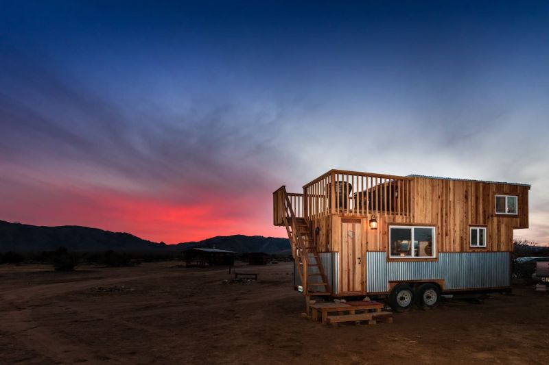 peacock tiny house