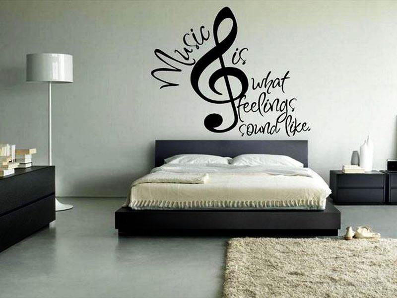 Music Themed Home Decor Ideas For Avid Music Lovers   3 Music Themed Wall Art 