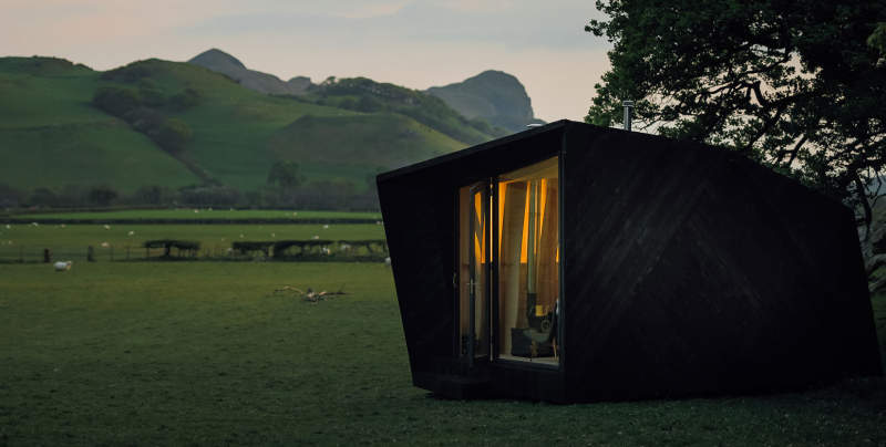 Welsh countryside welcomes eight pop-up glamping cabins