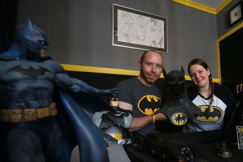 fan Steve Smith's home is living shrine to all superheroes