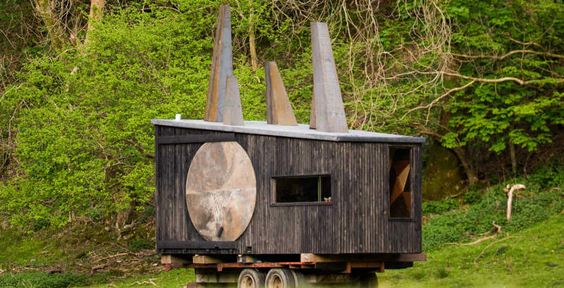 Welsh countryside welcomes eight pop-up glamping cabins