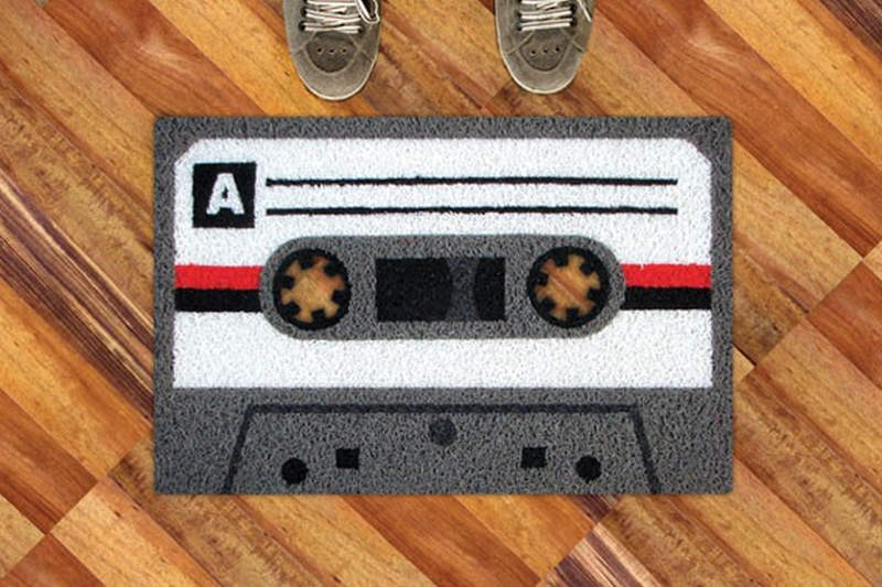 Cassette Tape Doormat