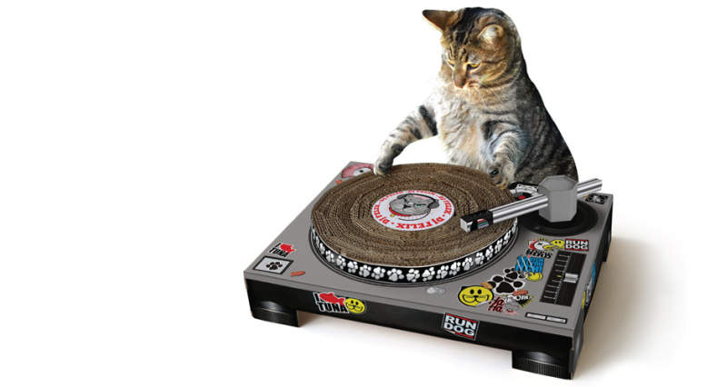 Cat Scratch Turntable