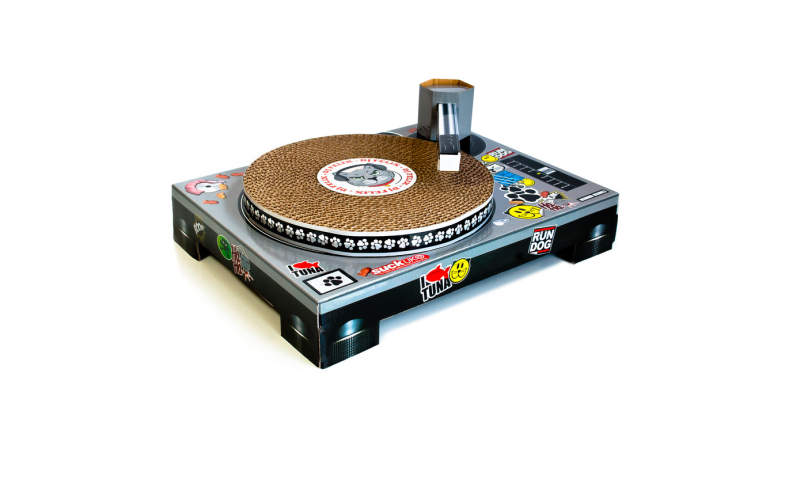 Cat Scratch Turntable