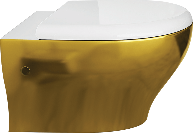 ColorISVEA collection’s golden hang pan 