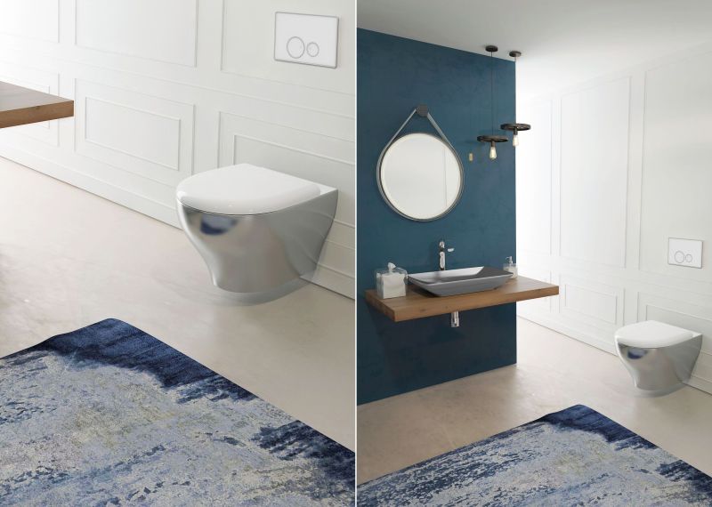 Sistema and Soluzione bathroom accessories