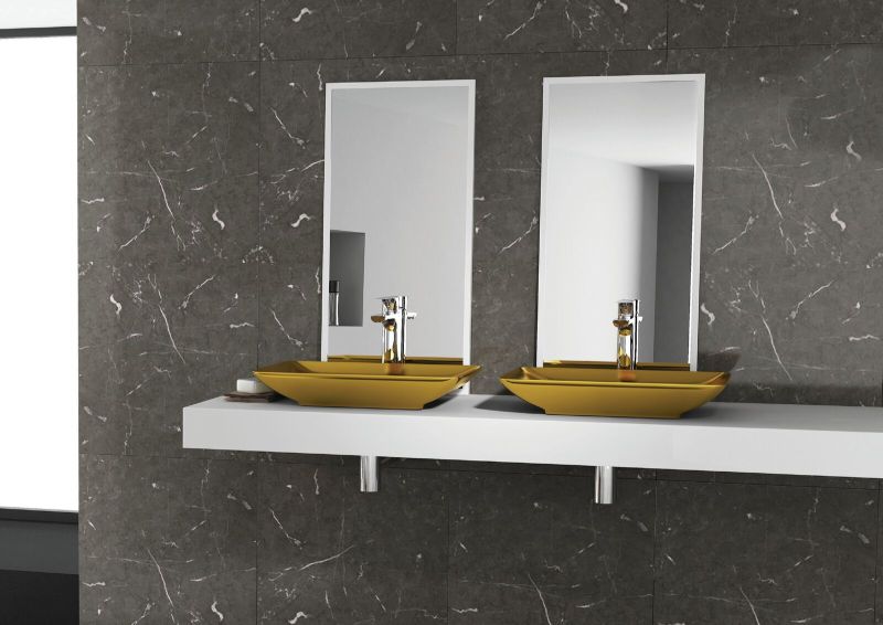 ColorISVEA metallic bathroom collection 