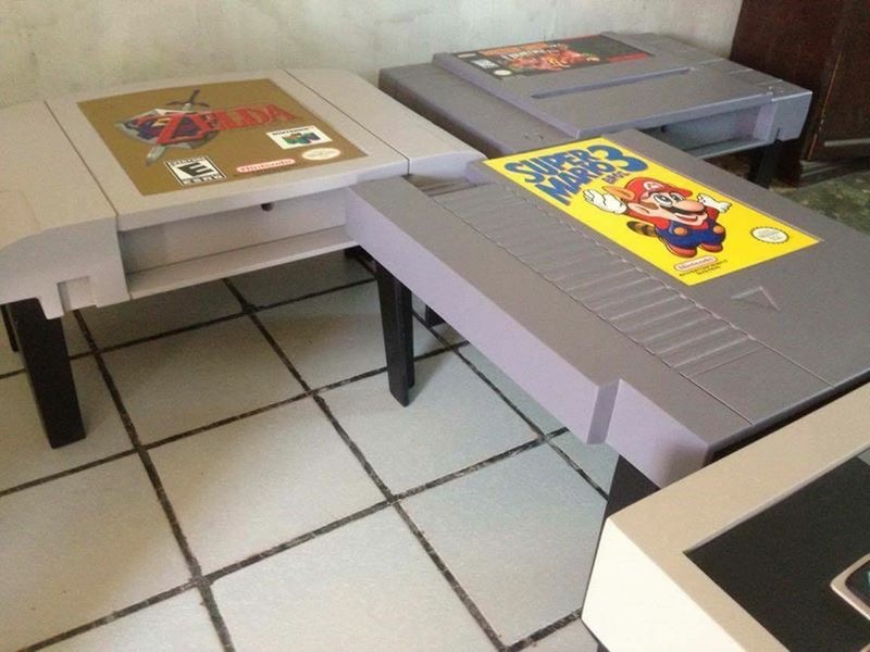 DIY Video Game Coffee Table