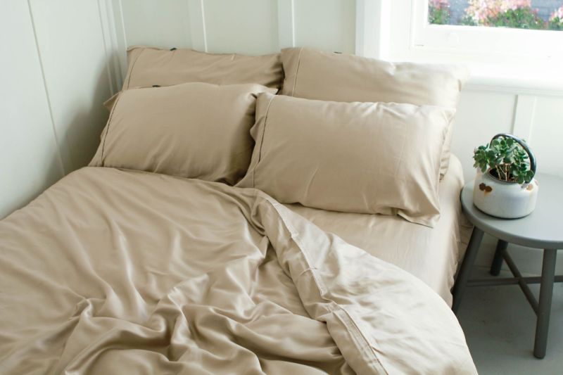 Ettitude coffee-infused bedding