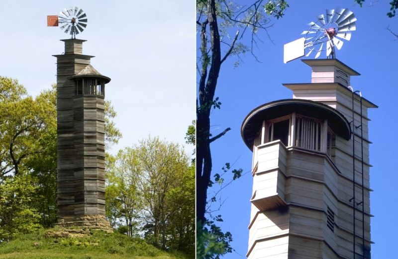 Frank Lloyd Wright Romieo and Juliet windmill