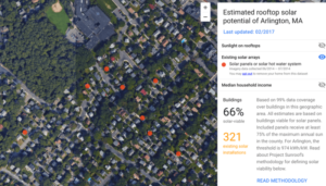 Google’s Project Sunroof helps estimate rooftop solar potential