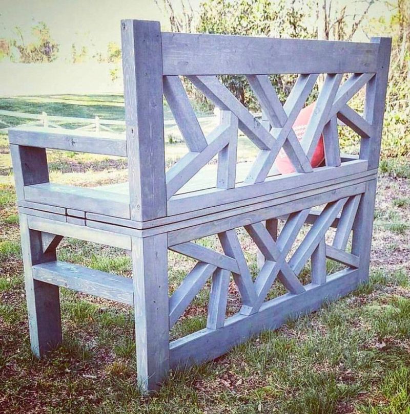 Handmade outdoor bench- coffee table