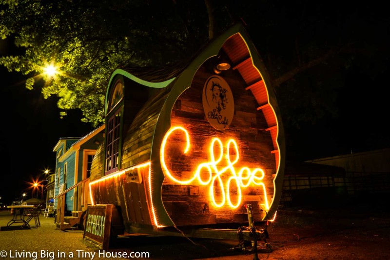 Le Bon tiny house café comes straight out of fairy world