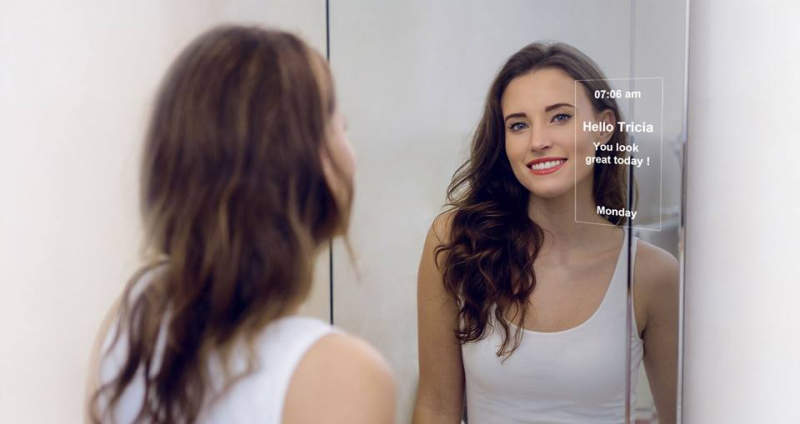 MirroCool smart mirror with facial gesture recognition launches soon on Kickstarter