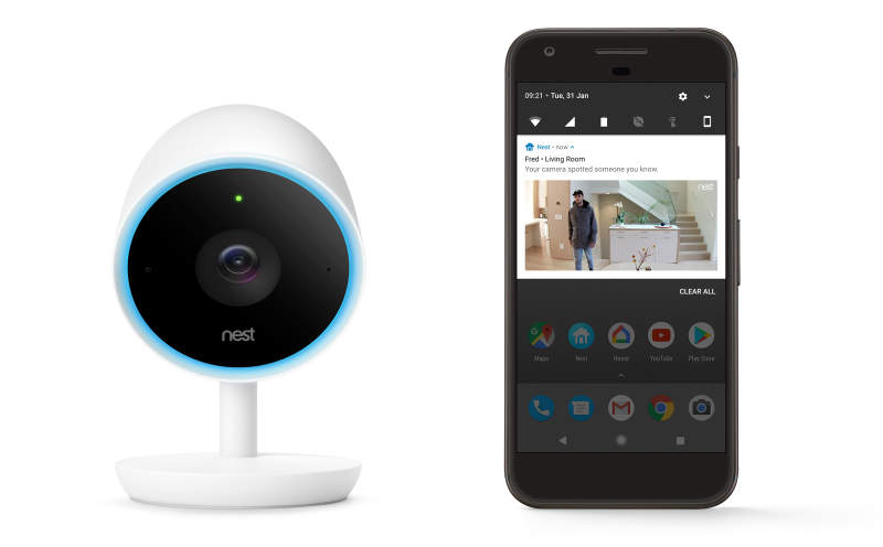 Nest’s indoor security camera can distinguish between people and pets