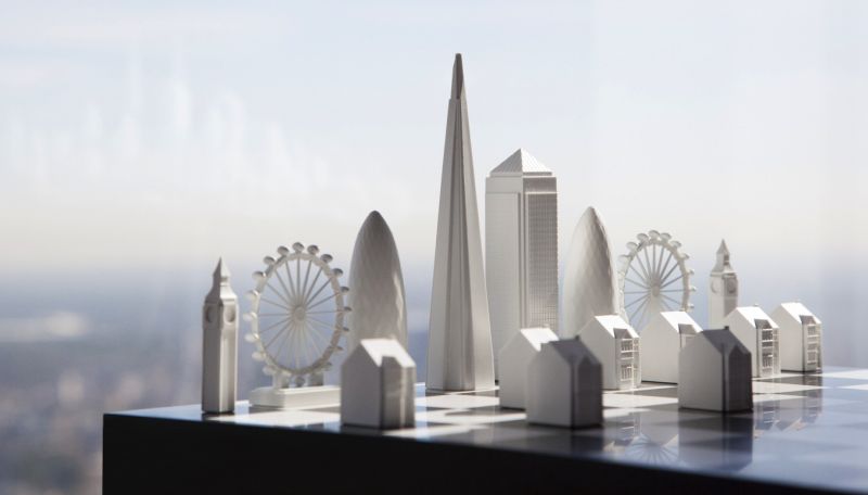 Stylish Chess Set Pieces Modeled After Iconic NYC Architecture