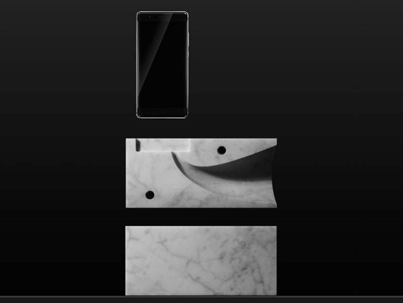 Trombetta marble iPhone speaker dock by Moreno Ratti 