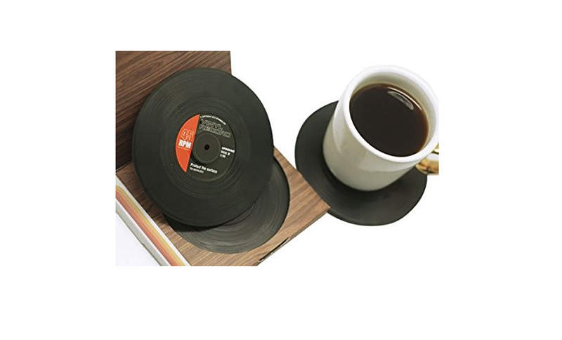 Vinyl Record Beverage Coasters_1