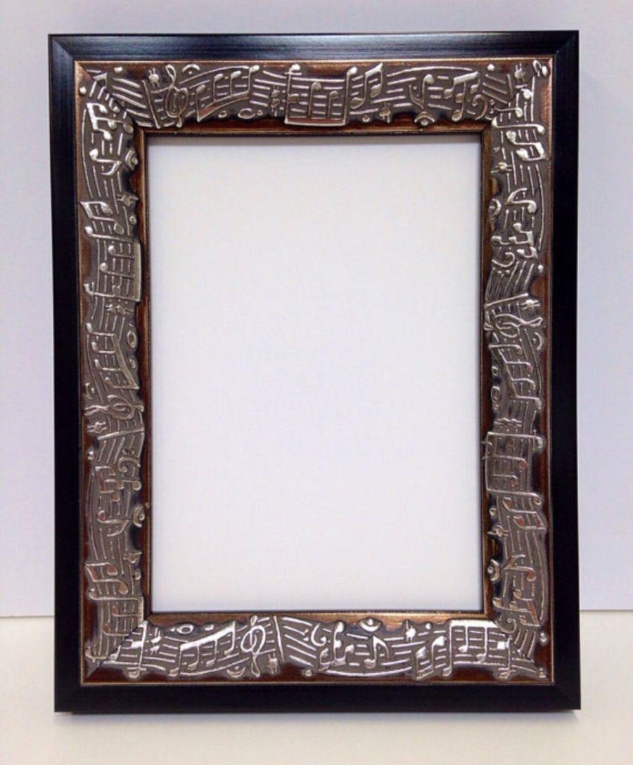 music theme picture frame decor