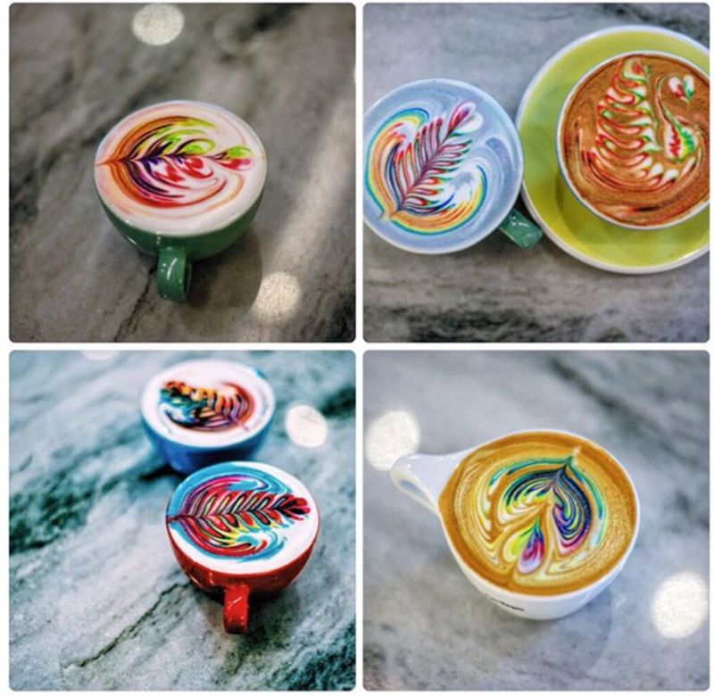 Best latte art designs 