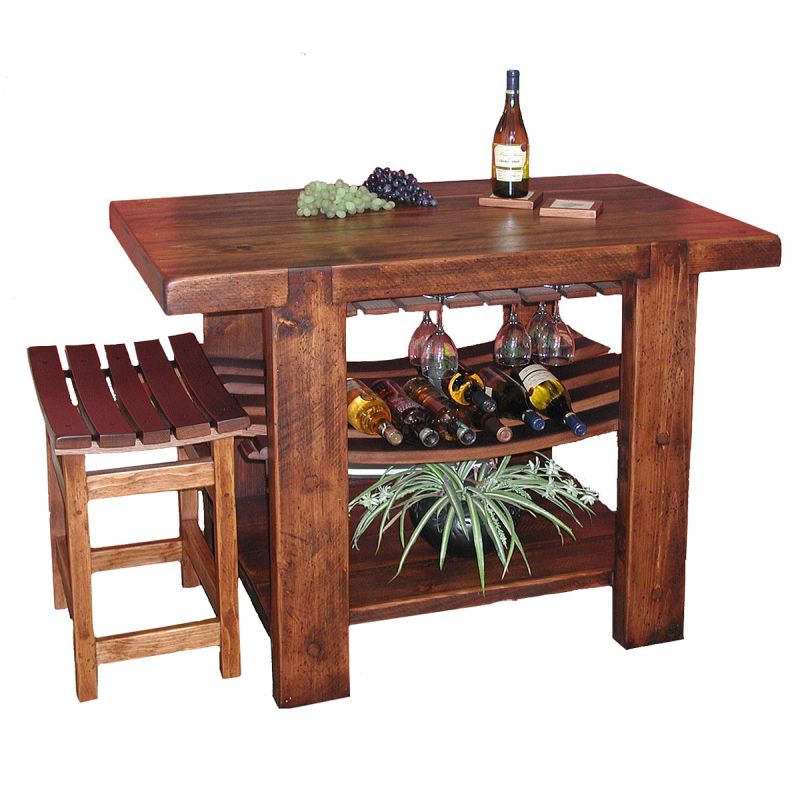 recycle wine barrel into furniture 