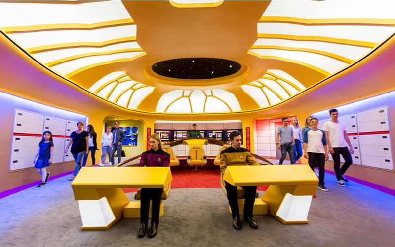 world’s first Star Trek roller coaster