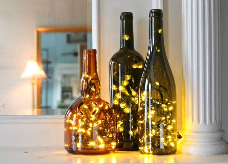 15 beautiful ways to recycle wine bottles