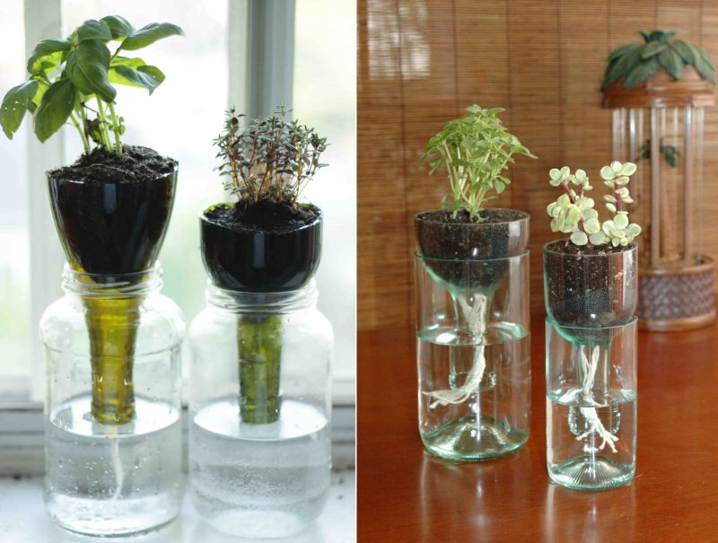 15 beautiful ways to recycle wine bottles