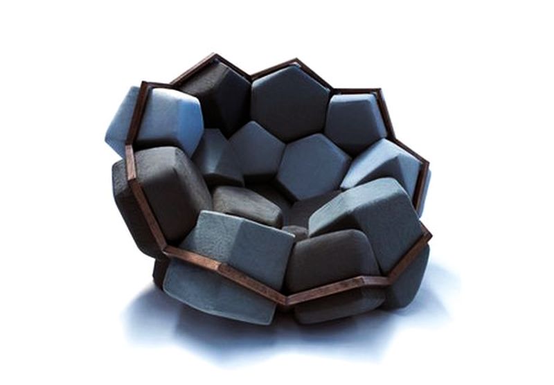 Quartz armchair