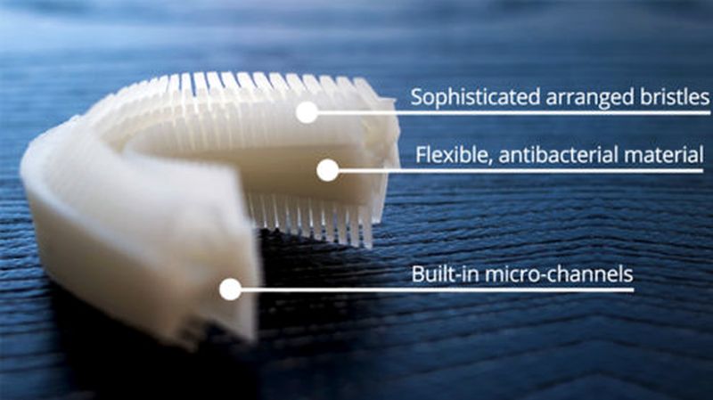 Amabrush toothbrush bristles