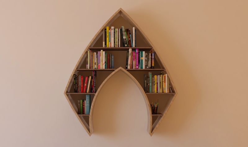 Aquaman Bookshelf