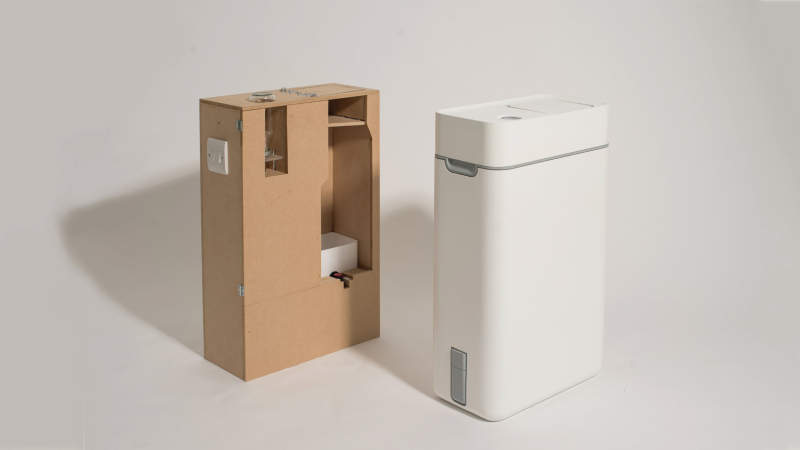 Ben Cullis Watson designs smell-free Taihi compost bin 