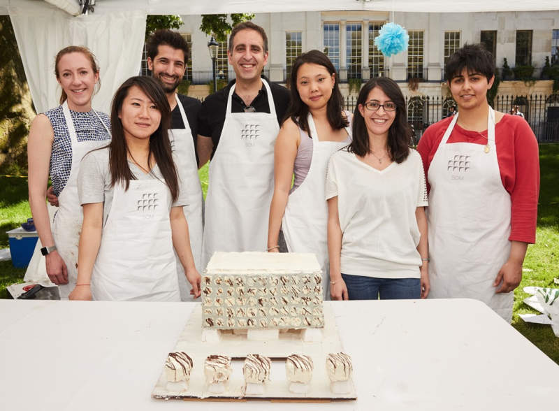 Bienecke Library cake by SOM