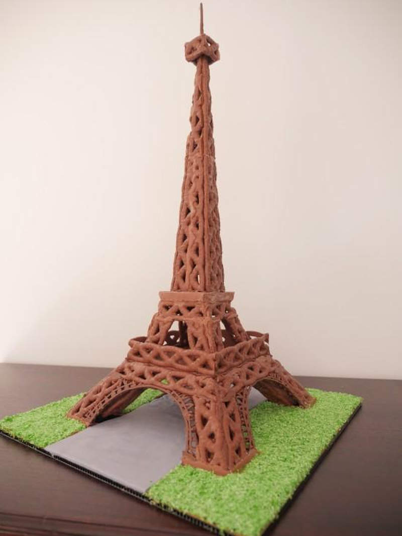 Chocolate Eiffel Tower