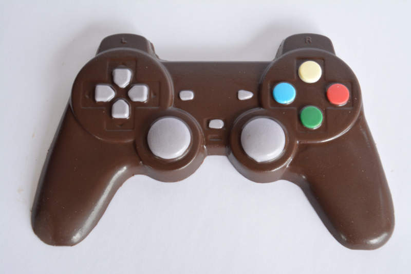 Chocolate video game controller