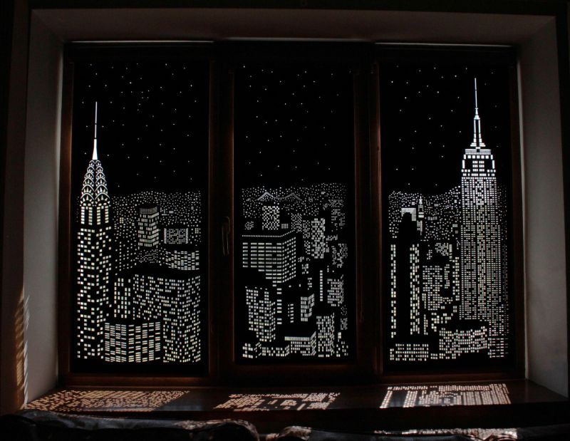 Cityscape blinds